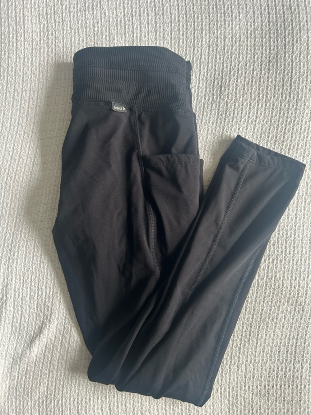 Baleaf Black Performance Fleece Lined Jogger Leggings with Pocket ✨BRAND NEW✨